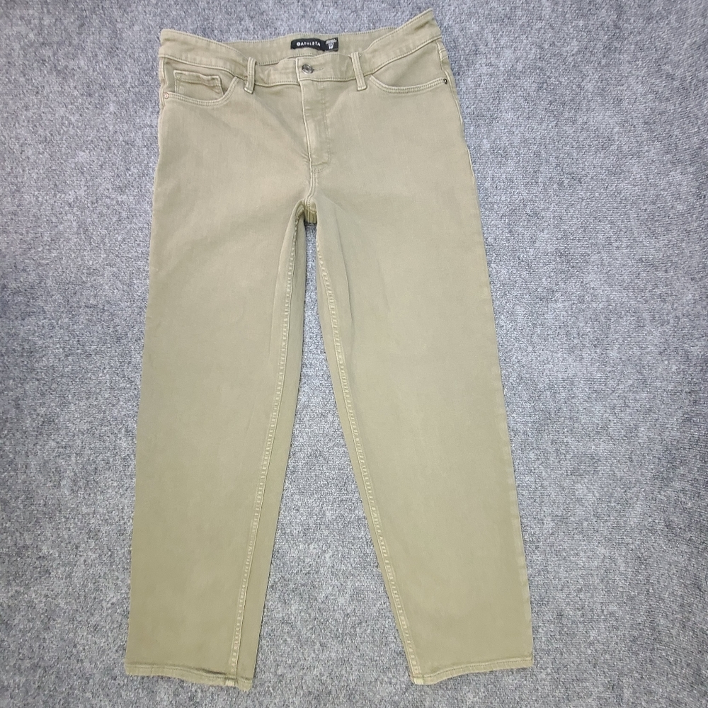Athleta Womens Jeans Size 14T Mid Rise Stretch Denim